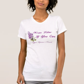 Wear Lilac if you care. T-Shirt