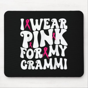 Wear Nk For Grammi Breast Cancer Awareness Kids Mouse Pad