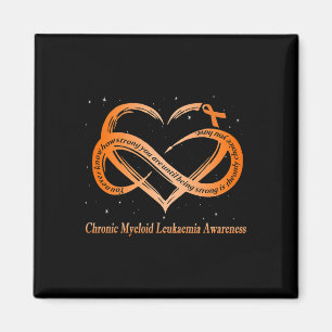 Wear Orange For Chronic Myeloid Leukaemia Warrior Magnet
