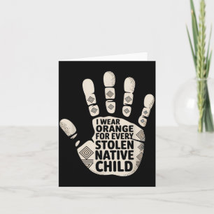 Wear Orange for Every American Native Child Unity Card