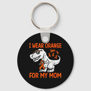 Wear Orange For Mum Dinosaur Multiple Sclerosis Key Ring