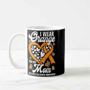 Wear Orange For Mum Ms Multiple Sclerosis Coffee Mug