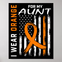 Wear Orange For My Aunt Multiple Sclerosis Awarene