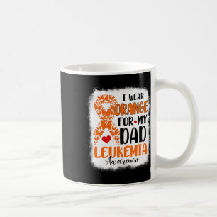 Wear Orange For My Dad Leukaemia Awareness Month W Coffee Mug