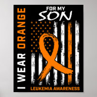 Wear Orange For My Son Leukaemia Awareness America