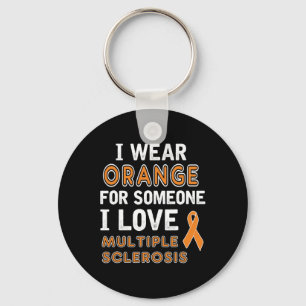 Wear Orange - Multiple Sclerosis Awareness  Key Ring