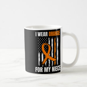 Wear Orange Niece Leukaemia Awareness Products Ame Coffee Mug