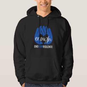 Wear Orange Peace Sign Enough End Gun Violence 6 Hoodie