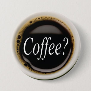 Wear out your welcome in any elevator 7.5 cm round badge