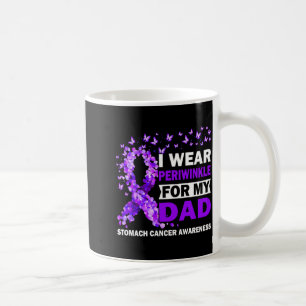 Wear Periwinkle For Dad Stomach Cancer Awareness Coffee Mug