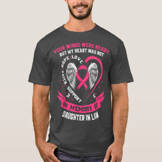 Wear Pink In Memory of Loving Daughter In Law Brea T-Shirt