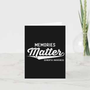Wear Purple Dementia Awareness Gifts Memories Prob Card