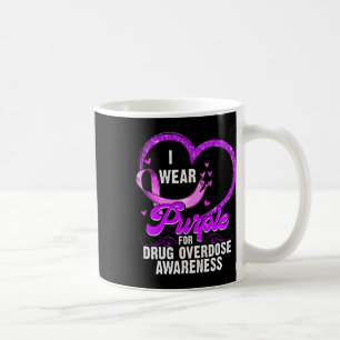 Wear Purple For Drug Overdose Awareness  Coffee Mug