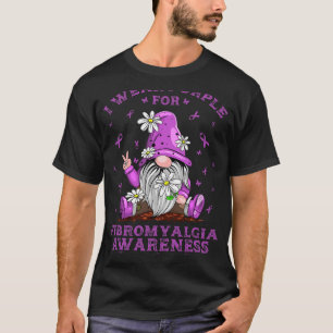 Wear Purple For Fibromyalgia Awareness Day Warrior T-Shirt