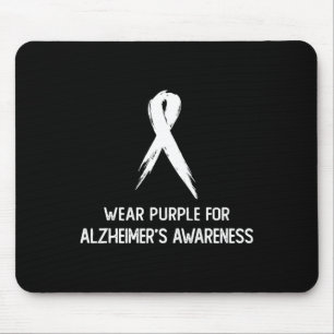 Wear Purple For Heimerheimer's Awareness Dementia Mouse Pad