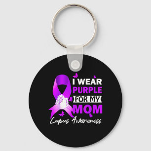 Wear Purple For Mum Lupus Mother Lupus Awareness Key Ring