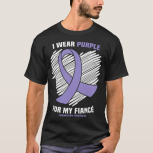 Wear Purple For My Fiance Fibromyalgia Awareness 1 T-Shirt