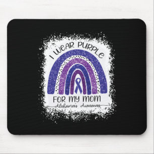 Wear Purple For My Mum Alzheimerheimer's Awareness Mouse Pad