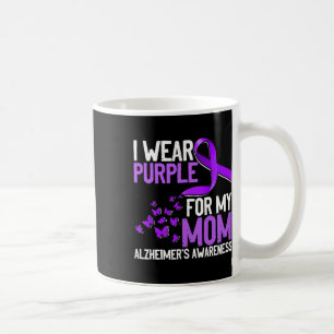 Wear Purple For My Mum Heimerheimer´s Awareness Coffee Mug