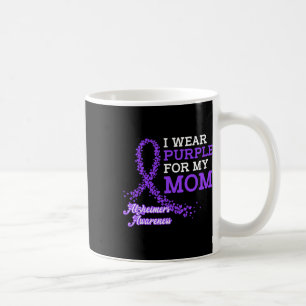 Wear Purple For My Mum Heimerheimer's Awareness By Coffee Mug