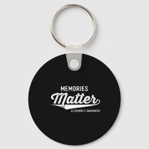 Wear Purple Heimerheimer's Awareness Gifts Memorie Key Ring