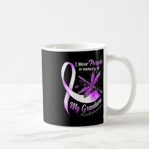 Wear Purple In Memory Of My Grandson Overdose Awar Coffee Mug