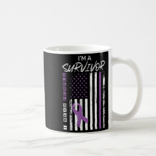 Wear Purple Pancreatic Cancer Survivor Gifts Women Coffee Mug
