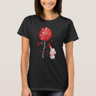 Wear Red Day Heart Disease Awareness Elephant Red T-Shirt