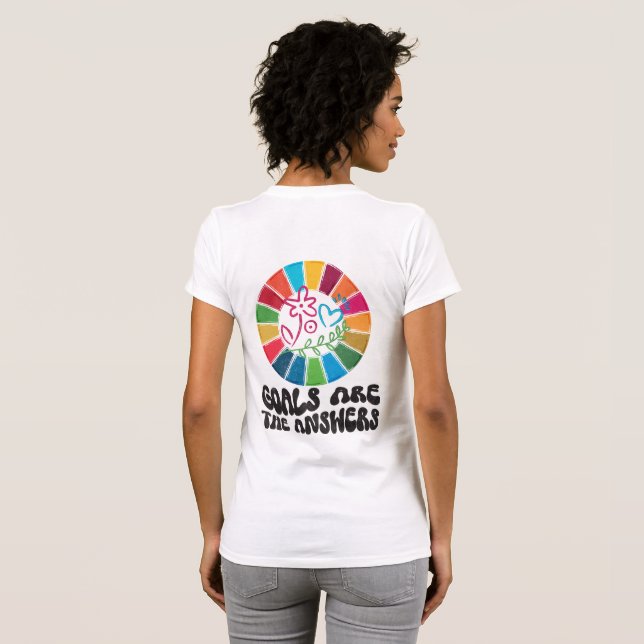 Wear the Change You Wish to See Global Goals 2030 T-Shirt (Back Full)