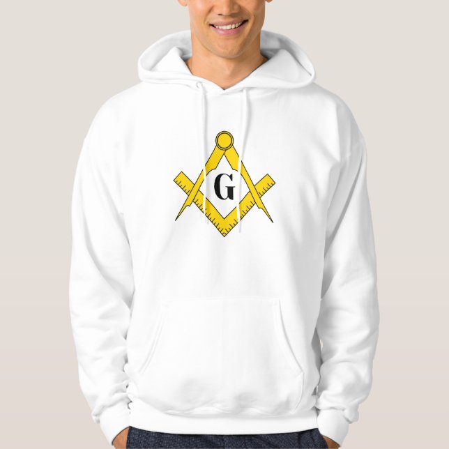 Wear the Craft: Square and Compass Masonic Hoodie (Front)