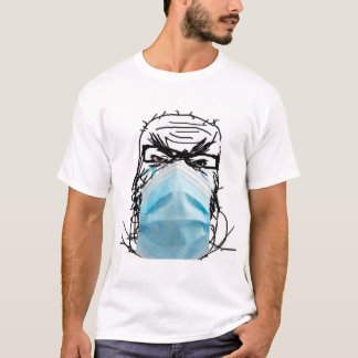 WEAR THE MASK SOYJAK SOYJACK WOJAK WOJACK NPC 4CHA T-Shirt