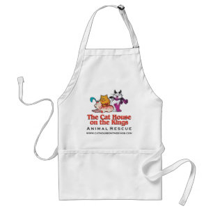 Wear your Cat House apron and show you love cats
