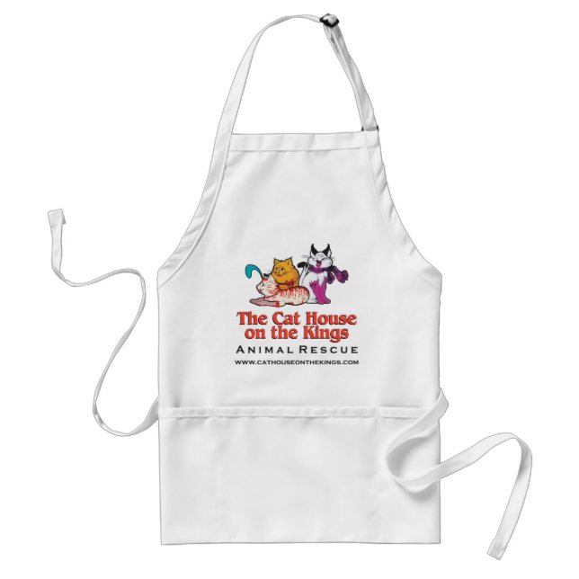 Wear your Cat House apron and show you love cats (Front)