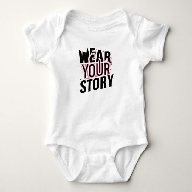Wear Your Story: Unique Customisable T-Shirts (Front)