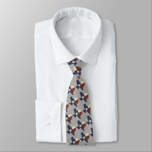 Wear your Texas Pride w/ Lone Star State Design Tie