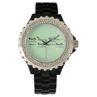 Wearable Inspiration: "Faith is a Lifestyle" Watch