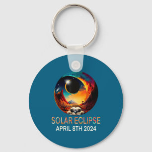 Wearing Shirt Solar Eclipse Sloth Solar Eclipse Key Ring