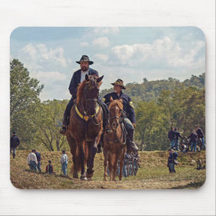 Weary Union Soldiers Mouse Pad