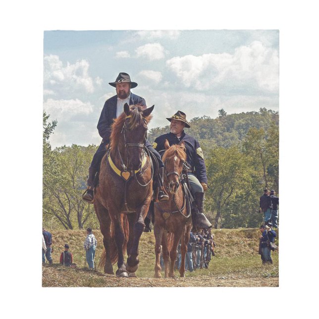 Weary Union Soldiers Notepad (Front)