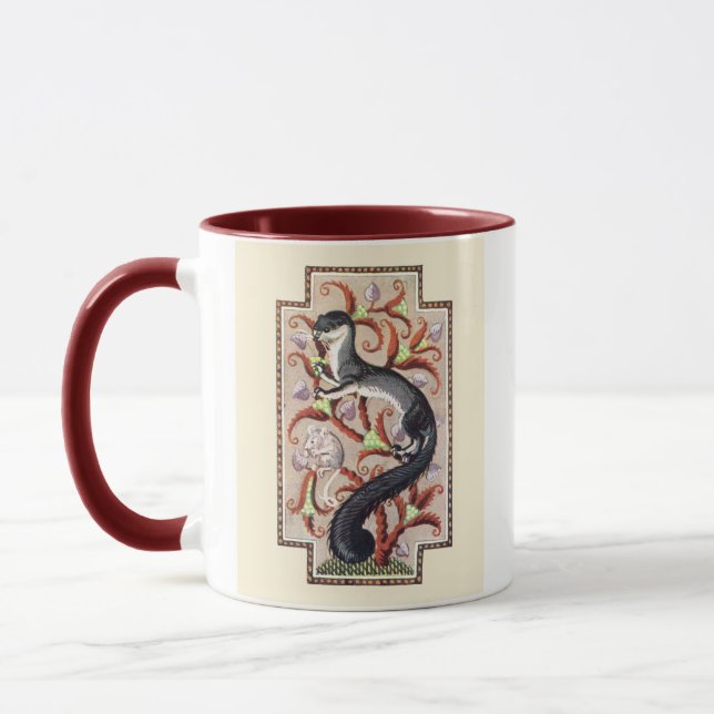 Weasel and Mouse Mug (Left)