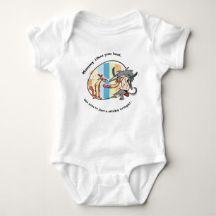 Weasel & Baboon "Mummy Likes You Best" Baby Bodysuit