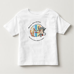 Weasel & Baboon "Mummy Likes You Best" Toddler T-Shirt