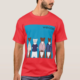 Weasel Blue Album funny friends T-Shirt