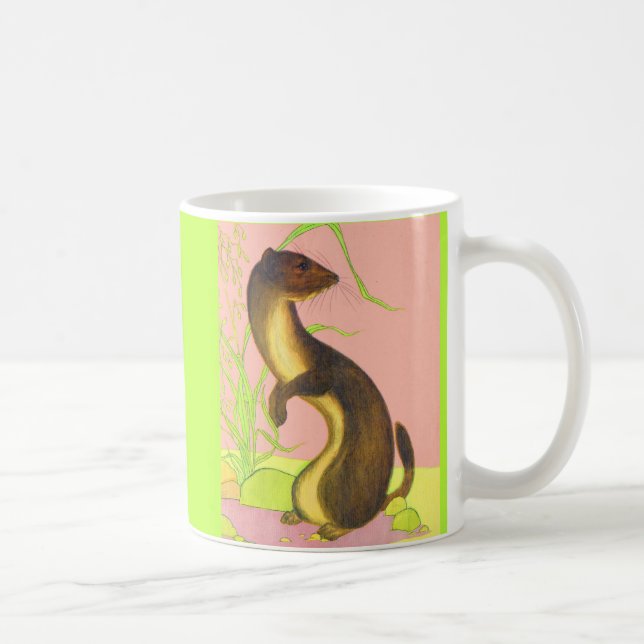 weasel coffee mug (Right)