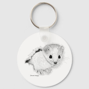 Weasel Key Ring