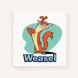 Weasel Proud Character Graphic Notebook