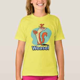 Weasel Proud Character Graphic T-Shirt