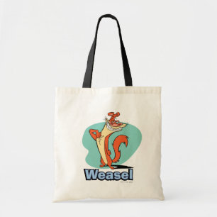 Weasel Proud Character Graphic Tote Bag