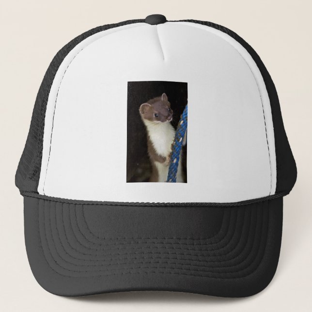 Weasel, Short-tailed Trucker Hat (Front)