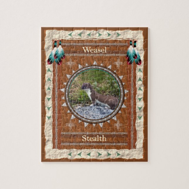 Weasel - Stealth  Jigsaw Puzzle w/ Gift Box (Vertical)